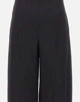 Pantaloni "Eugenie" 1425WTR006632C BLACK VICTORIA BECKHAM 