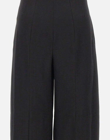 Pantaloni "Eugenie" 1425WTR006632C BLACK VICTORIA BECKHAM 