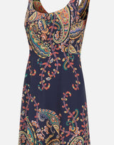 Abito midi con motivo paisley floreale WRHA0555 99SPSI1X0883 ETRO 