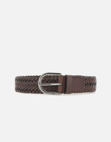 Cintura in pelle intrecciata 50563980 202 BOSS 