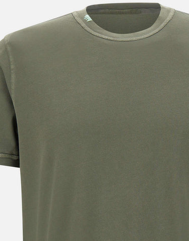 T-shirt "Disk" in cotone DISKR00460 MILITARE BOB 