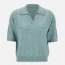 Polo "Myles" 4702505C AQUAMARINE NOT SHY 