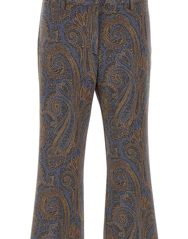 Pantaloni jacquard in misto cotone WREA0033 99JJ512S9883 ETRO 