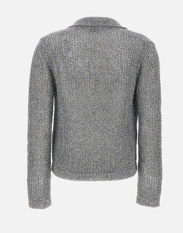 Cardigan con micro paillettes 373557 845 KANGRA 