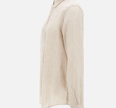 Camicia in lino a righe 710B15594 006 POLO RALPH LAUREN 
