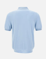 Polo in misto seta 43142 16224510 GRAN SASSO 