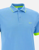 "Stripe Fluo polo" A35120 56 SUN68 