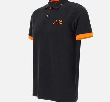 "Polo logo fluo" A35122 11 SUN68 