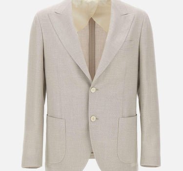Blazer  in lana, seta e lino ES688AE77 ESIF64523150 LARDINI 