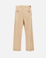 "Pantalon Cropped  à Plis" BP192 CO214BG DROLE DE MONSIEUR 