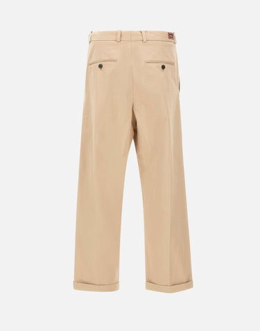 "Pantalon Cropped  à Plis" BP192 CO214BG DROLE DE MONSIEUR 