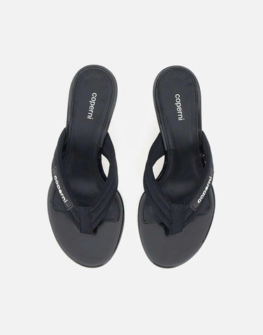 Sandali infradito con zeppa COPSH97F3070 BLK COPERNI 