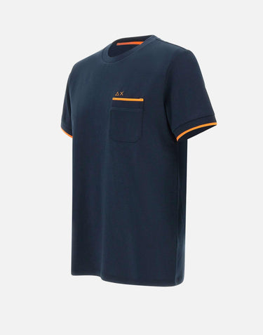 "Small stripes fluo t-shirt" T35124 07 SUN68 