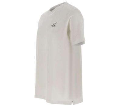 T-shirt in cotone con logo 16311627 965 PAUL&SHARK 
