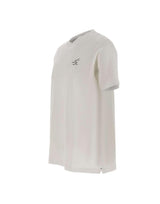 T-shirt in cotone con logo 16311627 965 PAUL&SHARK 