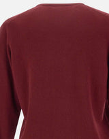 Maglia in lana e cashmere DC918022 BORDEAUX DELLA CIANA CASHMERE 
