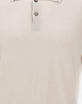 Polo in misto seta 43142 16224101 GRAN SASSO 
