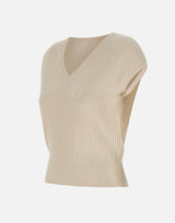 Maglia smanicata in cotone M81MAGM33 MAG0M02300 ELEVENTY 