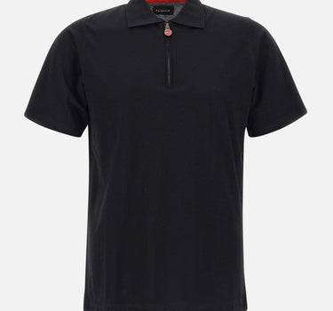 Polo mezza zip UMK1171K5 001 KITON 
