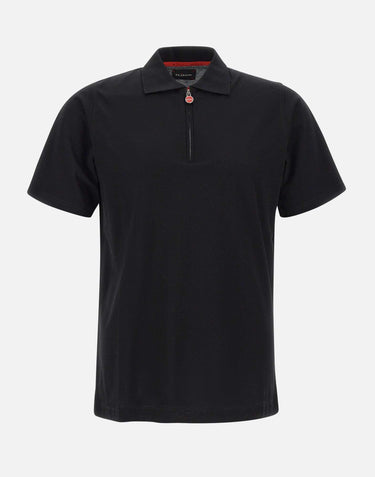 Polo mezza zip UMK1171K5 001 KITON 