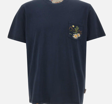 T-shirt "Naif" in cotone NAIFR00468 NOTTE BOB 