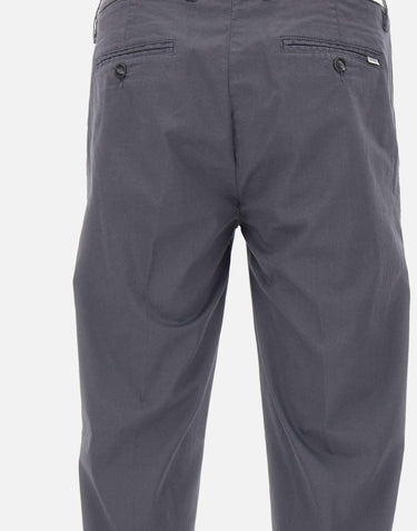 Pantaloni "Mucha10" in cotone stretch e lyocell P24910JM 7F2095403 RE-HASH 