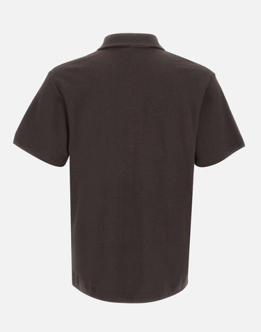 Polo testurizzata classic fit DH1969 3LA LACOSTE 