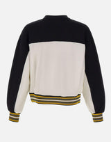 Felpa girocollo "Duo" DFM54032TJ111PX BLACK PDF 