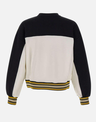 Felpa girocollo "Duo" DFM54032TJ111PX BLACK PDF 