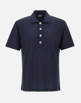 Polo in lino M75POLM01 TES0M12111 ELEVENTY 