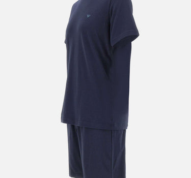 Pigiama con bermuda in jersey Endurance EM000400 AF18881MB143 EMPORIO ARMANI 
