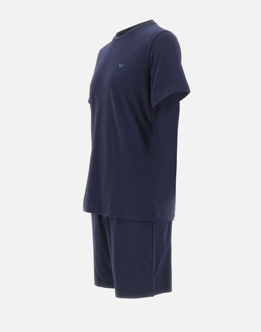 Pigiama con bermuda in jersey Endurance EM000400 AF18881MB143 EMPORIO ARMANI 