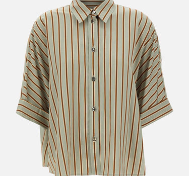 Camicia in rayon a righe CA6351T553A P9641 LIU-JO 