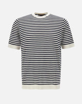 T-shirt in cotone a righe TS0MC CR14R18920 FILIPPO DE LAURENTIIS