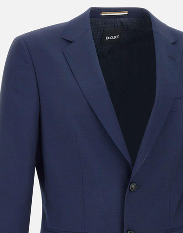 Blazer "H Huge"  in lana rigenerata 50537537 463 BOSS 