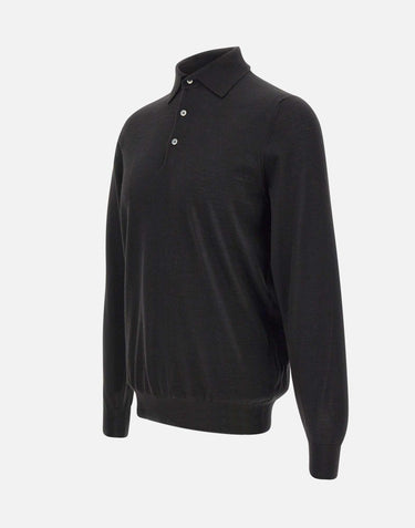 Polo in lana e cashmere PL1ML LSC18R990 FILIPPO DE LAURENTIIS 