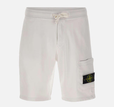 Bermuda in felpa di cotone biologico 6200011S0051 V0001 STONE ISLAND 