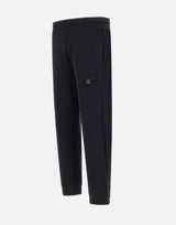 Jogger " Debospant" in cotone stretch<BR/> 50530193 001 HUGO 