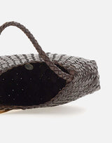 Borsa "Rosanna" in pelle 8943 BROWN DRAGON DIFFUSION 