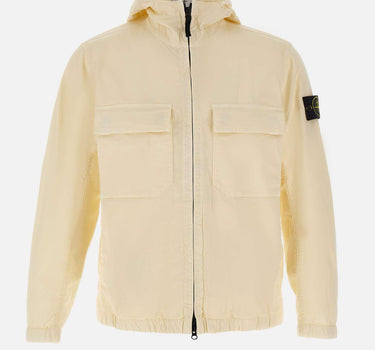 Giacca in twill di cotone stretch 4100077S0A10 V0093 STONE ISLAND 