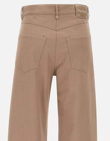 Pantaloni " Cervia in bull di cotone stretch 2519131031600 003 'S MAX MARA 