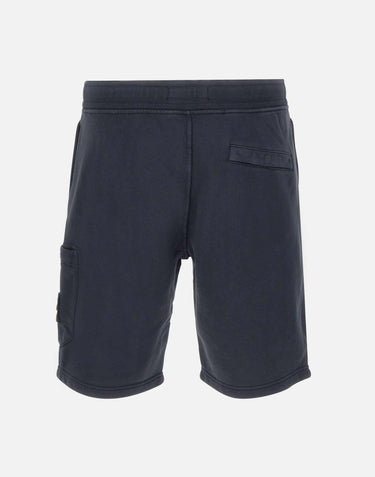Bermuda in felpa di cotone biologico 6200011S0051 V0020 STONE ISLAND 