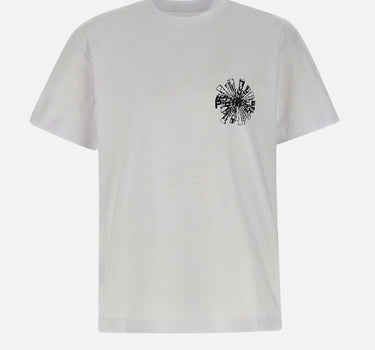 "Textured SS Tee Brilliant t-shirt" P104JWSH225 WHITE PURPLE BRAND 