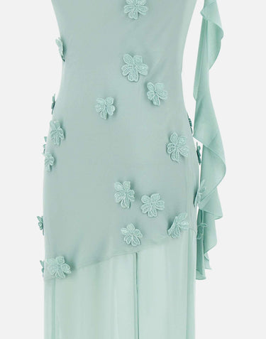 "Maxi waterfall dress" 113904 305 ROTATE BIRGER CHRISTENSEN 