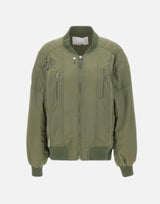 "Symmetrical Bomber jkt" 25ACOW033PA0249 P309 RABANNE 