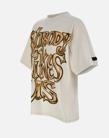 T-shirt "The Boy Nobody Like Us" DFM54029TJ110 ITALY PDF 