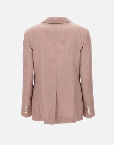 Blazer in lana, seta e lino K85GIAF02 TES0K066161 ELEVENTY 