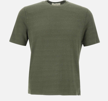 T-shirt in lino TSMC JERLINU570 FILIPPO DE LAURENTIIS 