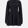 "Slinky Knit Polo Dress" 115488 100 ROTATE BIRGER CHRISTENSEN 