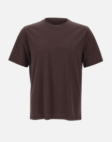T-shirt in misto cotone e modal 340221 104 KANGRA 